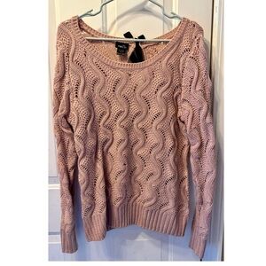 Pink Bow Sweater